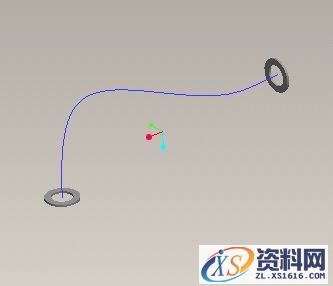 Pro/E管道的做法(图文教程),生成,曲线,如图,第3张 Pro/E管道的做法(图文教程),生成,曲线,如图,第3张