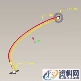 Pro/E管道的做法(图文教程),生成,曲线,如图,第4张 Pro/E管道的做法(图文教程),生成,曲线,如图,第4张