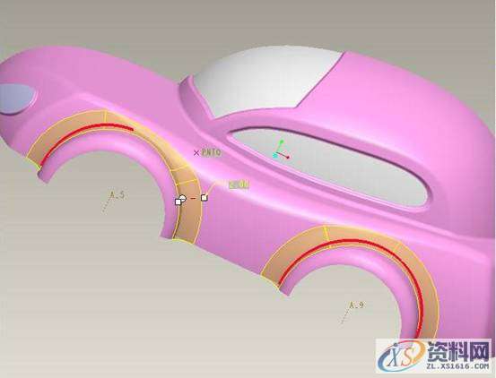 ProE产品设计-ProE绘制玩具小车曲面外壳,mso,曲面,设计培训,font,第37张 ProE产品设计-ProE绘制玩具小车曲面外壳,mso,曲面,设计培训,font,第37张
