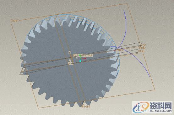 ProE产品设计-齿轮ProE参数化建模,单击,对话框,下图,第55张 ProE产品设计-齿轮ProE参数化建模,单击,对话框,下图,第55张