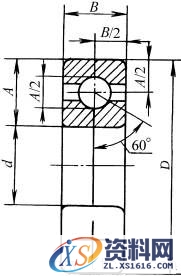 滚动轴承特征画法和规定画法的尺寸比例示例(GB/T4459.7—1998)(图文教程) ...,画法,示例,尺寸,第19张 滚动轴承特征画法和规定画法的尺寸比例示例(GB/T4459.7—1998)(图文教程) ...,滚动轴承特征画法和规定画法的尺寸比例示例(GB/T4459.7—1998),画法,示例,尺寸,第19张