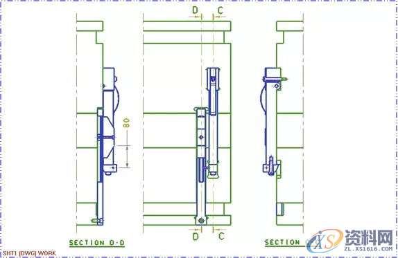 塑胶模具设计中扣机的结构及应用方法,模具设计,塑胶,结构,第5张 塑胶模具设计中扣机的结构及应用方法,模具设计,塑胶,结构,第5张