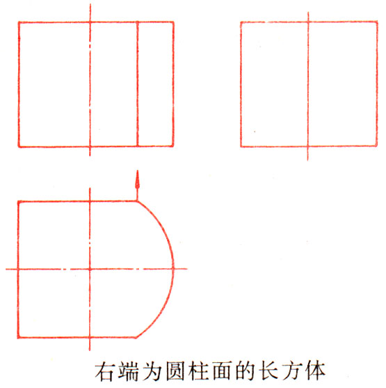 镶块的组合体视图绘图步骤(图文教程),组合体,视图,绘图,步骤,第2张 镶块的组合体视图绘图步骤(图文教程),复件 z05-09.jpg (42022 bytes),组合体,视图,绘图,步骤,第2张