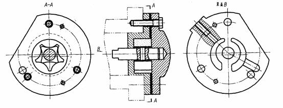 机械制图教程(8.2)装配图的规定画法和特殊画法（图文教程）,机械制图教程(8.2)装配图的规定画法和特殊画法,画法,装配图,教程,制图,第4张