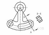 机械制图教程-(5.3)断面图(图文教程),教程,制图,第7张 机械制图教程-(5.3)断面图(图文教程),机械制图教程-(5.3)断面图,教程,制图,第7张