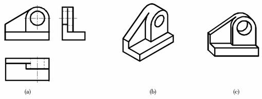 机械制图教程-(4.5)轴测图(图文教程),教程,制图,第1张 机械制图教程-(4.5)轴测图(图文教程),机械制图教程-(4.5)轴测图,教程,制图,第1张