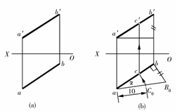 机械制图教程-(2.3)点、直线、平面的投影(图文教程),教程,制图,直线,投影,第19张 机械制图教程-(2.3)点、直线、平面的投影(图文教程),机械制图教程-(2.3)点、直线、平面的投影,教程,制图,直线,投影,第19张