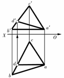 机械制图教程-(2.3)点、直线、平面的投影(图文教程),教程,制图,直线,投影,第45张 机械制图教程-(2.3)点、直线、平面的投影(图文教程),机械制图教程-(2.3)点、直线、平面的投影,教程,制图,直线,投影,第45张