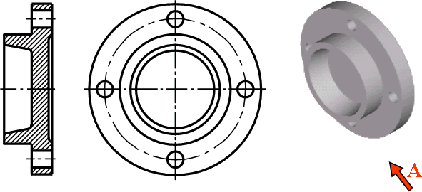 机械制图-2.3典型零件的视图(图文教程),制图,视图,零件,第2张 机械制图-2.3典型零件的视图(图文教程),机械制图-2.3典型零件的视图,制图,视图,零件,第2张