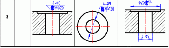沉头孔标注方法(图文教程),标注,教程,第3张 沉头孔标注方法(图文教程),沉头孔标注方法,标注,教程,第3张