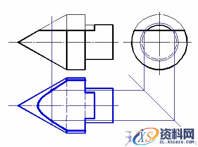 机械制图基础实例解答（4）（图文教程）,机械制图基础实例解答（4）,制图,实例,基础,第4张
