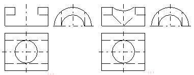 机械制图（四）立体的三视图（图文教程）,机械制图（四）立体的三视图,投影,圆柱,轴线,圆锥,平面,第15张