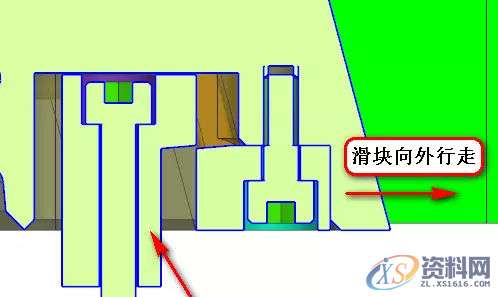 模具设计技巧之前模“弹滑块”的做法与参考,模具设计,参考,技巧,第8张 模具设计技巧之前模“弹滑块”的做法与参考,模具设计,参考,技巧,第8张