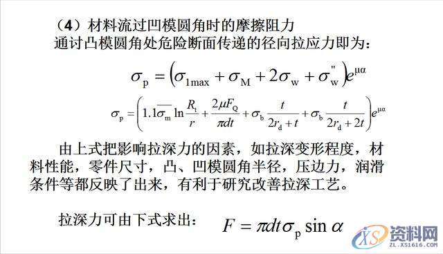 拉伸模具之拉深过程中变形与毛坯各部分的应力应变技巧一、/拉深过程中变形毛坯各部分的应力与应变状态二、/拉深变形过程的力学分析,变形,应力,第17张 拉伸模具之拉深过程中变形与毛坯各部分的应力应变技巧一、/拉深过程中变形毛坯各部分的应力与应变状态二、/拉深变形过程的力学分析,拉伸模具:拉深过程中变形应考虑,毛坯各部分的应力与应变状态,变形,应力,第17张