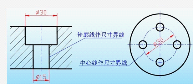 机械制图基本知识和技能(图文教程),制图,教程,第16张 机械制图基本知识和技能(图文教程),机械制图基本知识和技能,制图,教程,第16张