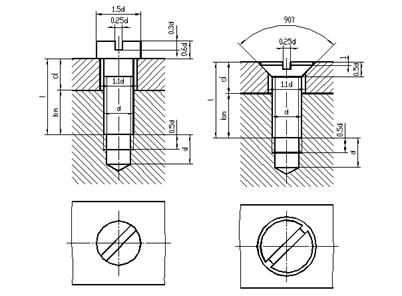 八、标准件和常用件|AutoCAD机械制图教程(图文教程),螺纹,画法,齿轮,实线,尺寸,第13张 八、标准件和常用件|AutoCAD机械制图教程(图文教程),八、标准件和常用件|AutoCAD机械制图教程,螺纹,画法,齿轮,实线,尺寸,第13张