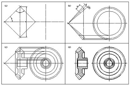 八、标准件和常用件|AutoCAD机械制图教程(图文教程),螺纹,画法,齿轮,实线,尺寸,第24张 八、标准件和常用件|AutoCAD机械制图教程(图文教程),八、标准件和常用件|AutoCAD机械制图教程,螺纹,画法,齿轮,实线,尺寸,第24张