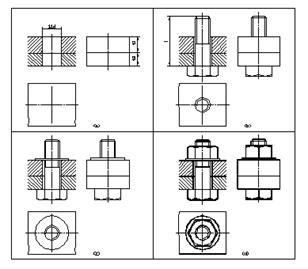 八、标准件和常用件|AutoCAD机械制图教程(图文教程),螺纹,画法,齿轮,实线,尺寸,第12张 八、标准件和常用件|AutoCAD机械制图教程(图文教程),八、标准件和常用件|AutoCAD机械制图教程,螺纹,画法,齿轮,实线,尺寸,第12张