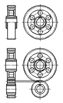 八、标准件和常用件|AutoCAD机械制图教程(图文教程),螺纹,画法,齿轮,实线,尺寸,第20张 八、标准件和常用件|AutoCAD机械制图教程(图文教程),八、标准件和常用件|AutoCAD机械制图教程,螺纹,画法,齿轮,实线,尺寸,第20张