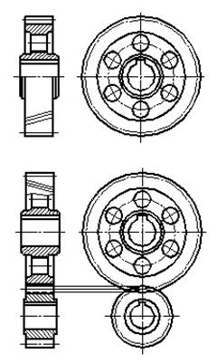 八、标准件和常用件|AutoCAD机械制图教程(图文教程),螺纹,画法,齿轮,实线,尺寸,第21张 八、标准件和常用件|AutoCAD机械制图教程(图文教程),八、标准件和常用件|AutoCAD机械制图教程,螺纹,画法,齿轮,实线,尺寸,第21张