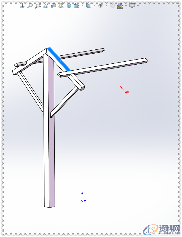 用SolidWorks软件设计一个木棚、一口井,SolidWorks,一个,设计,第25张 用SolidWorks软件设计一个木棚、一口井,SolidWorks,一个,设计,第25张