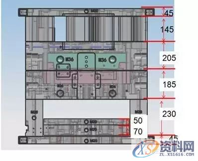 汽车中央面板热流道塑胶模具设计工艺分析,流道,模具设计,面板,塑胶,第3张 汽车中央面板热流道塑胶模具设计工艺分析,流道,模具设计,面板,塑胶,第3张