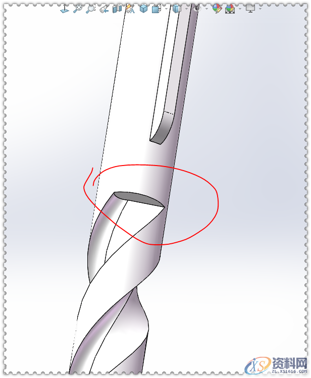 用SolidWorks画一个钻头,新手学起来,SolidWorks,一个,第13张 用SolidWorks画一个钻头,新手学起来,SolidWorks,一个,第13张