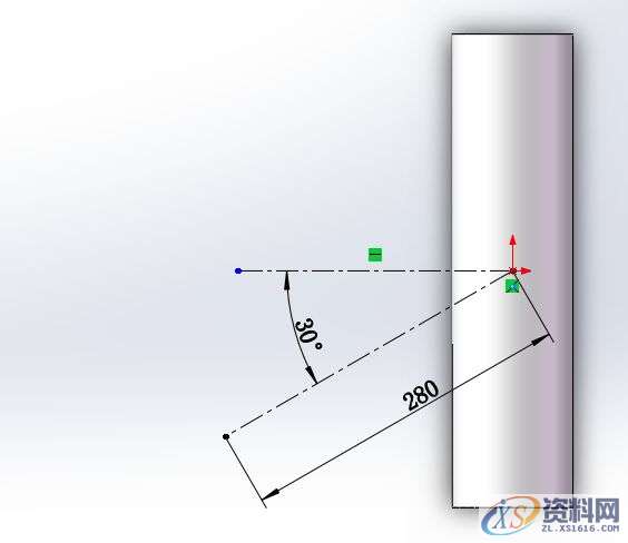 SolidWorks软件设计培训课程之钣金工具画圆管并将其展开,设计培训,基准,培训,第7张 SolidWorks软件设计培训课程之钣金工具画圆管并将其展开,用SolidWorks钣金工具画圆管并将其展开,设计培训,基准,培训,第7张