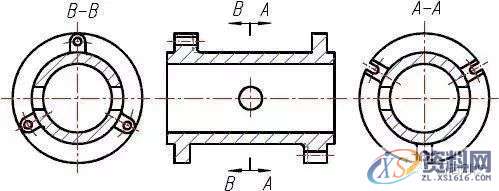模具设计-模具图纸剖视图的种类及画法,剖视图,画法,模具设计,图纸,第12张 模具设计-模具图纸剖视图的种类及画法,剖视图,画法,模具设计,图纸,第12张