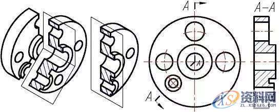 模具设计-模具图纸剖视图的种类及画法,剖视图,画法,模具设计,图纸,第22张 模具设计-模具图纸剖视图的种类及画法,剖视图,画法,模具设计,图纸,第22张