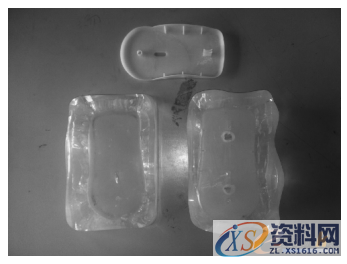 塑胶模具设计:逆向工程在鼠标外壳快速设计与制造中的应用 ...,模具设计,塑胶,第13张 塑胶模具设计:逆向工程在鼠标外壳快速设计与制造中的应用 ...,图7 硅胶模具,模具设计,塑胶,第13张