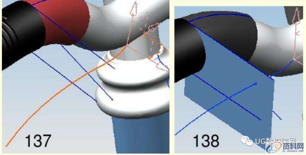UG编程实例教学,带你学习自行车的绘图和建模,建模,绘图,实例,第38张 UG编程实例教学,带你学习自行车的绘图和建模,建模,绘图,实例,第38张