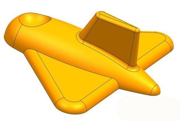 ug模具设计技巧飞机玩具实例,教你“补片”指令的正确运用! ...,模具设计,实例,第1张 ug模具设计技巧飞机玩具实例,教你“补片”指令的正确运用! ...,模具设计,实例,第1张