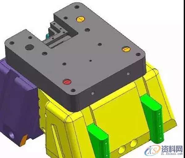 塑胶模具设计:电饭煲前模哈佛滑块机构,如图,mso,设计,设计培训,第6张 塑胶模具设计:电饭煲前模哈佛滑块机构,5.jpg,如图,mso,设计,设计培训,第6张