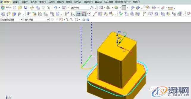 UG10.0编程中电极加工披峰(毛刺)处理技巧,电极,加工,技巧,第4张 UG10.0编程中电极加工披峰(毛刺)处理技巧,电极,加工,技巧,第4张