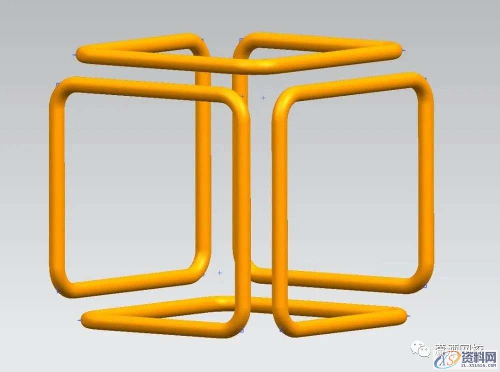 来学习一下UG做空间方块管道艺术品的两种方法,mso,倒角,设计培训,圆弧,第11张 来学习一下UG做空间方块管道艺术品的两种方法,mso,倒角,设计培训,圆弧,第11张