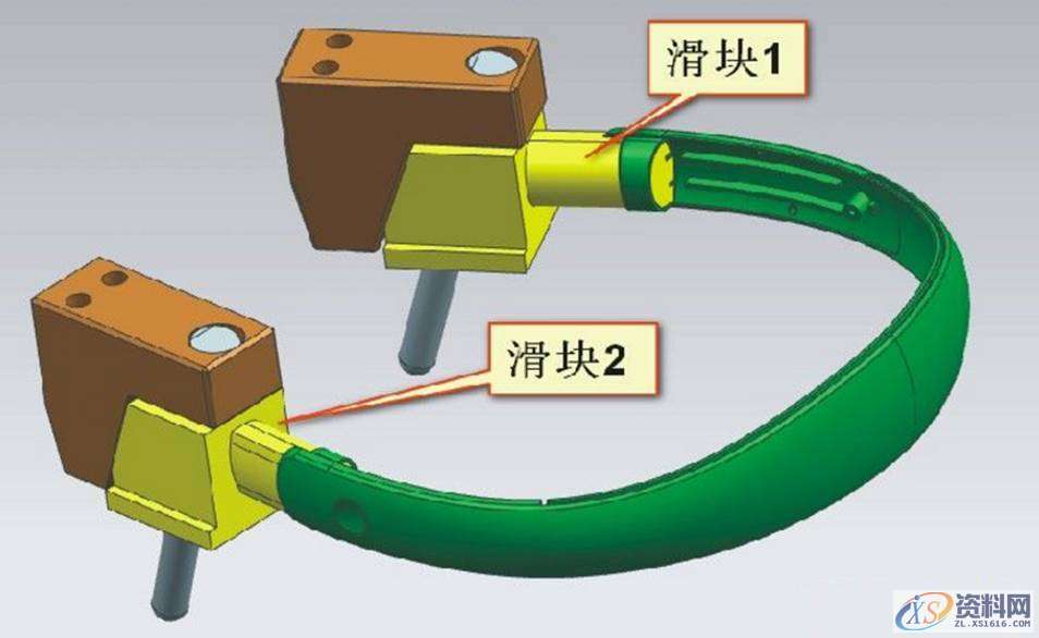 耳机夹模具设计形状看着简单,其实还挺复杂的,设计培训,产品,培训,培训学校,第5张 耳机夹模具设计形状看着简单,其实还挺复杂的,设计培训,产品,培训,培训学校,第5张