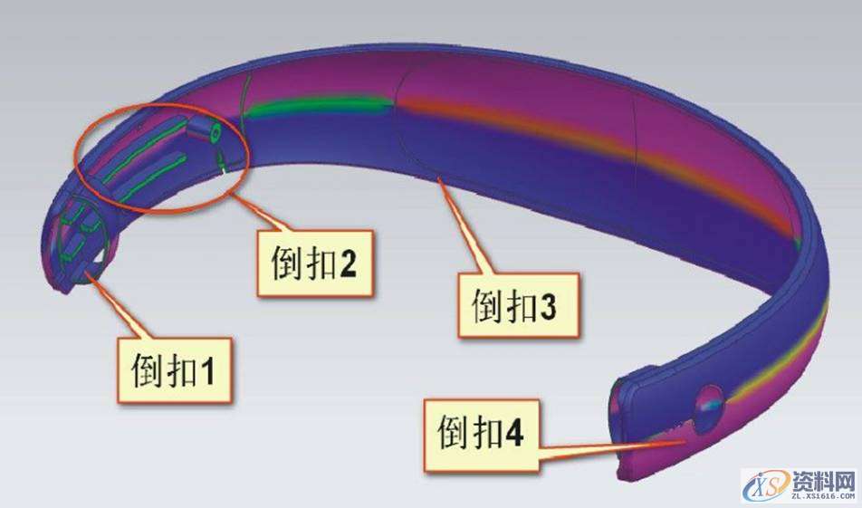 耳机夹模具设计形状看着简单,其实还挺复杂的,设计培训,产品,培训,培训学校,第2张 耳机夹模具设计形状看着简单,其实还挺复杂的,设计培训,产品,培训,培训学校,第2张