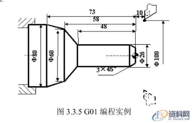 数控车床编程实例详解,经典例子,实例,第3张 数控车床编程实例详解,经典例子,实例,第3张