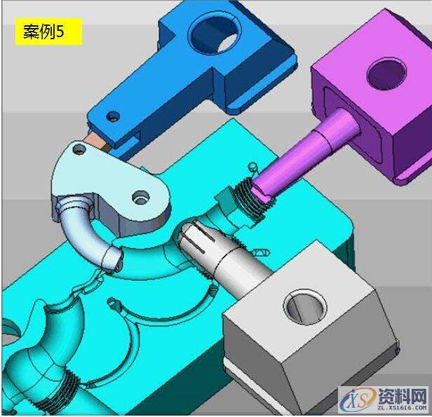 塑胶模具设计的9种弧形抽芯设计样式与注意事项,模具设计,样式,塑胶,第8张 塑胶模具设计的9种弧形抽芯设计样式与注意事项,模具设计,样式,塑胶,第8张