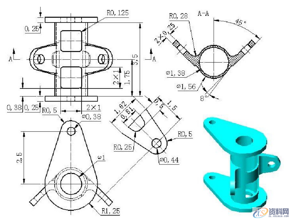 CNC数控编程：UG编程建模实例分享,建模,数控,实例,第44张
