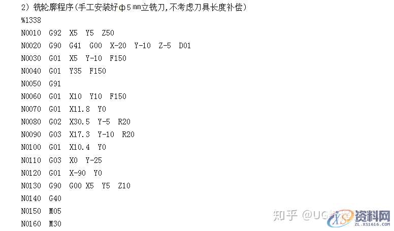 CNC数控编程:19个数控铣床编程实例,掌握太实用了! UG编程-星辉 UG编程-星辉 ...,数控,实例,第5张 CNC数控编程:19个数控铣床编程实例,掌握太实用了! UG编程-星辉 UG编程-星辉 ...,数控,实例,第5张