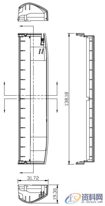 塑胶模具设计之扫描仪底壳设计方法,塑件,设计,分型,模具,方向,第1张 塑胶模具设计之扫描仪底壳设计方法,塑件,设计,分型,模具,方向,第1张