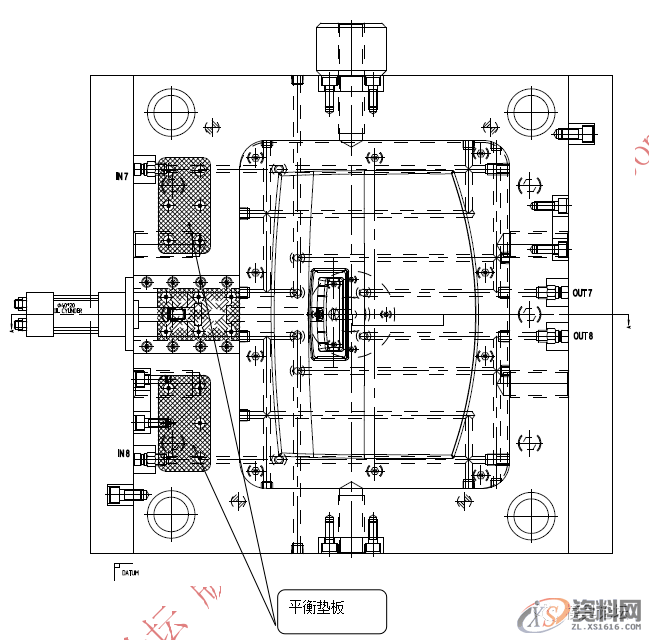 液晶显示器底座注塑模设计要点,要点,第3张 液晶显示器底座注塑模设计要点,要点,第3张