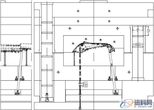 精密塑胶模的设计:进口传真机面壳注塑设计,设计,注塑,第8张 精密塑胶模的设计:进口传真机面壳注塑设计,设计,注塑,第8张