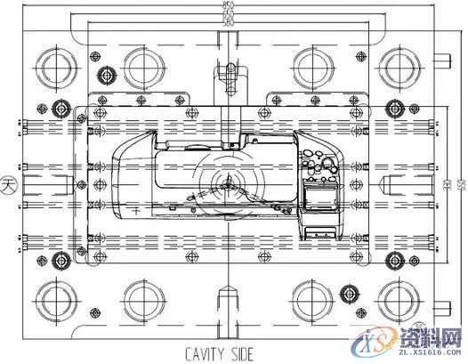 精密塑胶模的设计:进口传真机面壳注塑设计,设计,注塑,第4张 精密塑胶模的设计:进口传真机面壳注塑设计,设计,注塑,第4张