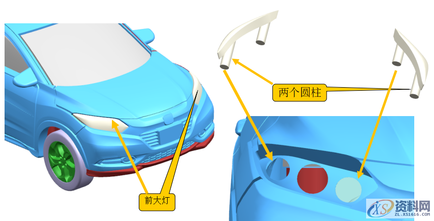 玩具汽车模具设计之外壳结构设计,新手必看,模具设计,结构设计,第5张 玩具汽车模具设计之外壳结构设计,新手必看,玩具汽车外壳模具结构设计,非常经典,模具设计,结构设计,第5张