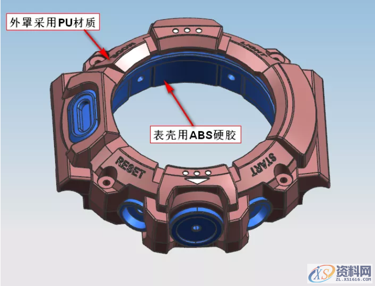 塑胶模具设计:卡西欧手表的结构设计,有喜欢这款手表的吗?其一产品外观的造型,设计之前由公司对市场的调研了解消费者的喜爱。,设计培训,第10张 塑胶模具设计:卡西欧手表的结构设计,有喜欢这款手表的吗?其一产品外观的造型,设计之前由公司对市场的调研了解消费者的喜爱。,卡西欧手表结构设计,设计培训,第10张