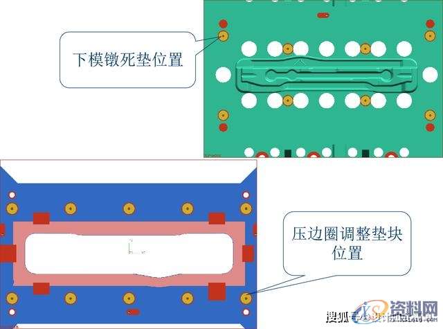 冲压模具设计-汽车模具-拉延模结构设计思路,模具设计,结构设计,冲压,模具,第11张 冲压模具设计-汽车模具-拉延模结构设计思路,模具设计,结构设计,冲压,模具,第11张