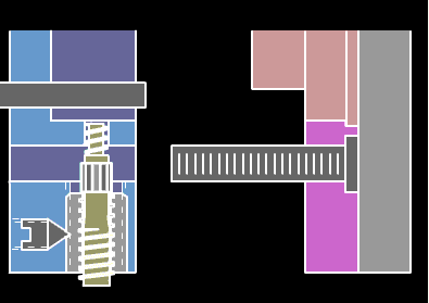 注塑模具的机械动画,模具,模具设计,第12张 注塑模具的机械动画,注塑模具机械动画,模具,模具设计,第12张